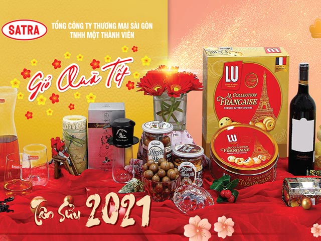 Quà Tết Satra - Gói trọn những yêu thương!
