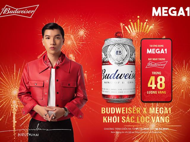 Mua Tivi Asanzo, nhận bia Budweiser miễn phí cùng cơ hội trúng 24 lượng vàng trên Mega1