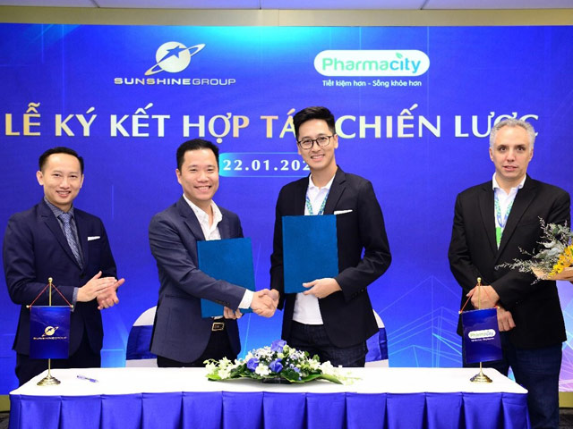 Sunshine Group hợp tác chiến lược với Pharmacity
