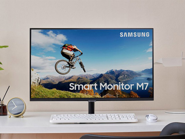 Màn hình Samsung Monitor M7/ M5: Màn hình rời đa phương tiện cực hữu ích