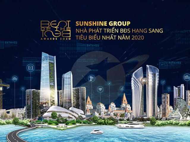 Vượt qua nhiều tên tuổi lớn, Sunshine Group được vinh danh “Nhà phát triển BĐS hạng sang tiêu biểu nhất năm 2020”