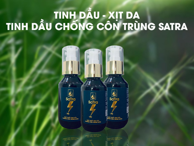 Tinh dầu chống côn trùng Satra có gì đặc biệt?