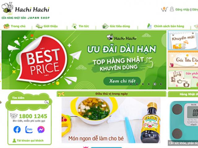 JETRO hợp tác cùng Hachi Hachi và Kamereo bày bán sản phẩm Japan Mall trên kênh online