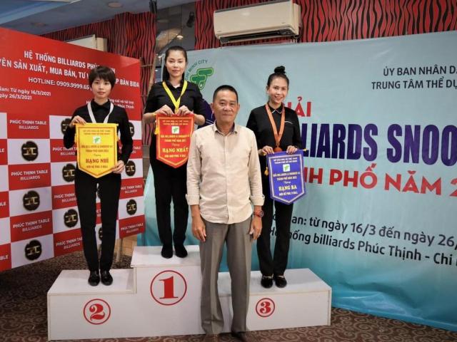 Bida Phúc Thịnh tài trợ Giải đấu A1 Billiards & Snooker TP HCM