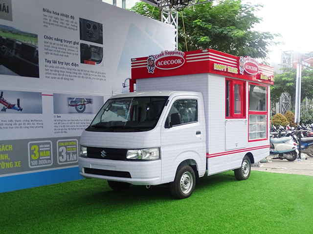 Suzuki Carry cùng chuyến xe Hạnh phúc Acecook sẻ chia hương vị yêu thương đến mọi miền