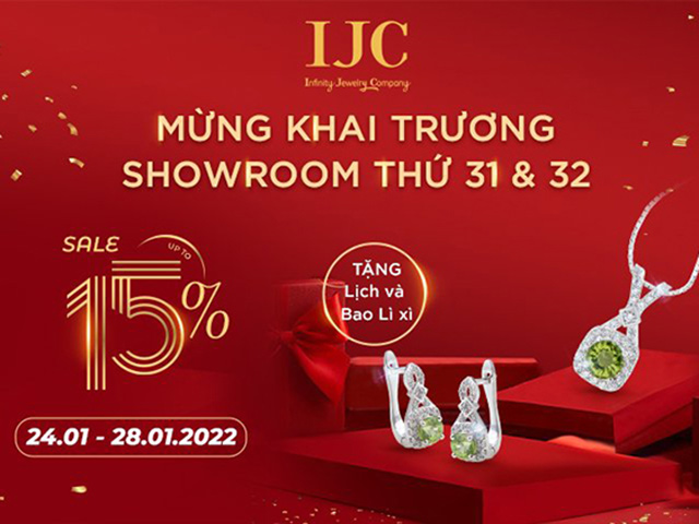 IJC tiếp tục khai trương showroom thứ 31 & 32