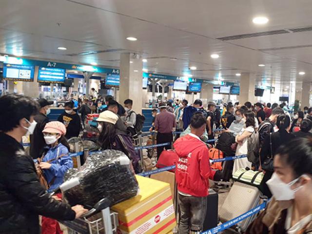 Hành khách đi máy bay tại sân bay Tân Sơn Nhất dịp Tết cần lưu ý gì?