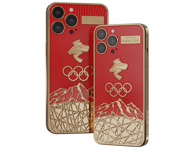 Cặp iPhone 13 Pro khoác áo đỏ chào Thế vận hội Olympic Bắc Kinh