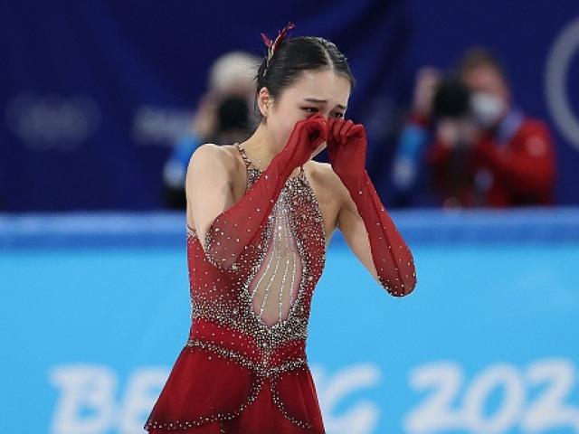 Olympic: Cô gái sinh ra ở Mỹ của đội Trung Quốc lần thứ hai bật khóc