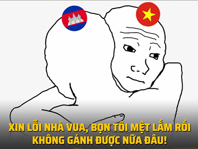 Ảnh chế: U23 Việt Nam hạ U23 Thái Lan vẫn không cứu nổi "nhà vua"