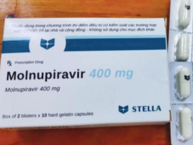 30% số bệnh nhân mắc COVID-19 phải dùng thuốc kháng virus Molnupiravir