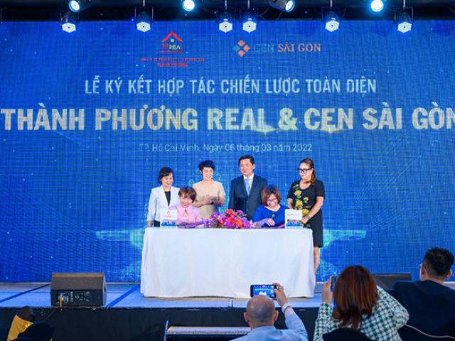 Thành Phương Real và Cen Sài Gòn ký kết hợp tác chiến lược toàn diện