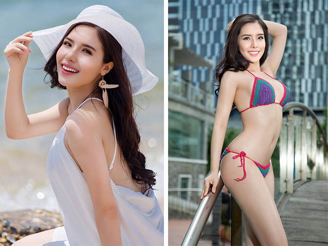 Nhan sắc hot girl sở hữu vòng ba tròn 1m tại Hoa hậu Hoàn vũ Việt ...