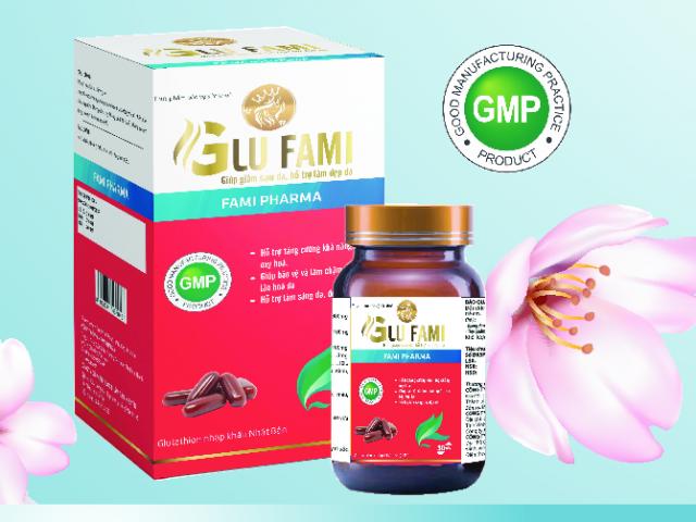 Tuyệt chiêu giảm sạm nám, trẻ hóa và làm đẹp da nhờ GLU FAMI, cho làn da căng tràn sức sống