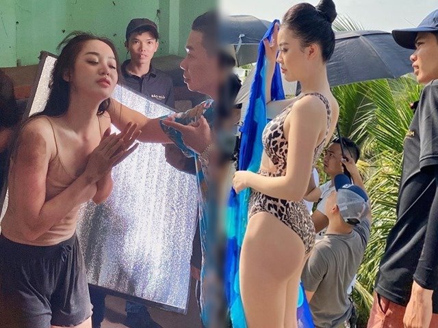 Hoàng Hải Thu lộ ảnh bầm dập, bật mí cảnh nóng trong phim "Cảnh sát hình sự" hot nhất VTV