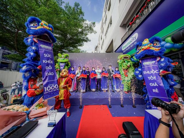 Với 1000 nhà thuốc - Pharmacity khẳng định vị thế tiên phong trên thị trường chuỗi nhà thuốc tiện lợi tại Việt Nam
