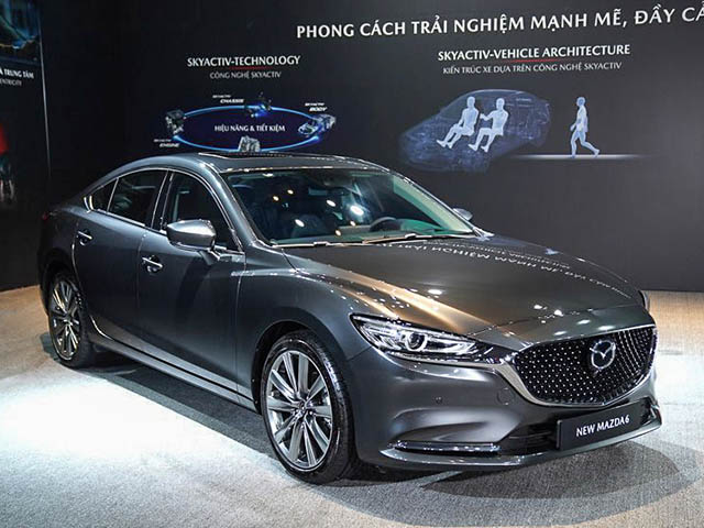 Mazda 6 giảm giá 50 triệu đồng giá tăng sức cạnh tranh với các đối thủ