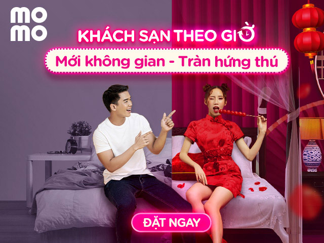 MoMo ra mắt dịch vụ mới đầy 'tâm lý': Khách Sạn Theo Giờ!
