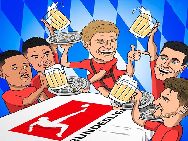 Ảnh chế: 'Vua kiến tạo' Muller giúp Bayern Munich thống trị Bundesliga