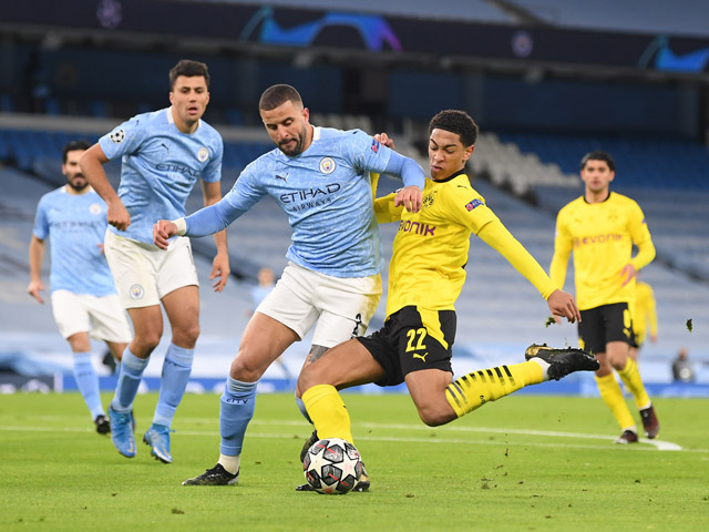 Rực lửa Cúp C1: De Bruyne - Foden chắp cánh Man City, tiếc nuối Reus