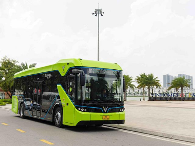 VinBus chính thức vận hành Xe buýt điện thông minh đầu tiên tại Việt Nam