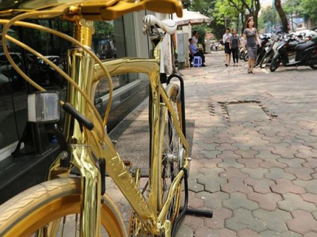 Xe đạp mạ vàng ở Việt Nam giá bao nhiêu, mua ở đâu?