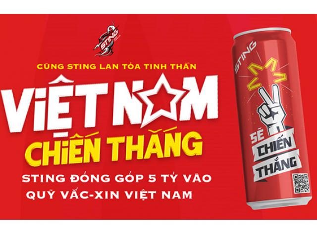 Sting lan tỏa năng lượng tích cực cùng phiên bản lon giới hạn “sẽ chiến thắng”