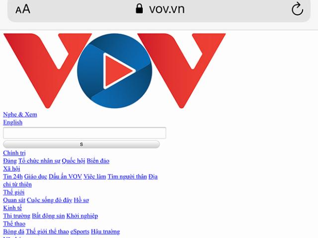 Báo điện tử VOV bị tấn công mạng, Bộ Công an vào cuộc điều tra