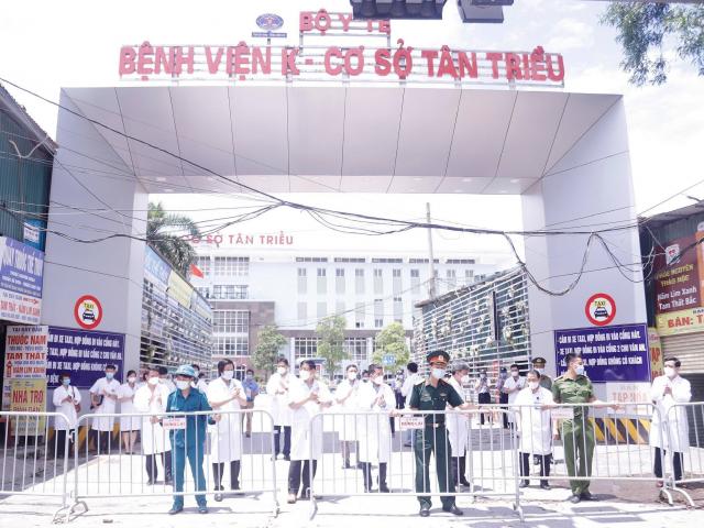 Bệnh viện K cơ sở Tân Triều kết thúc thời gian cách ly y tế