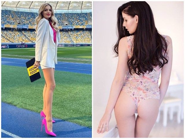 2 nàng WAGs là phóng viên thể thao sexy nhất Euro 2020 khiến fan bóng đá "mất tập trung"