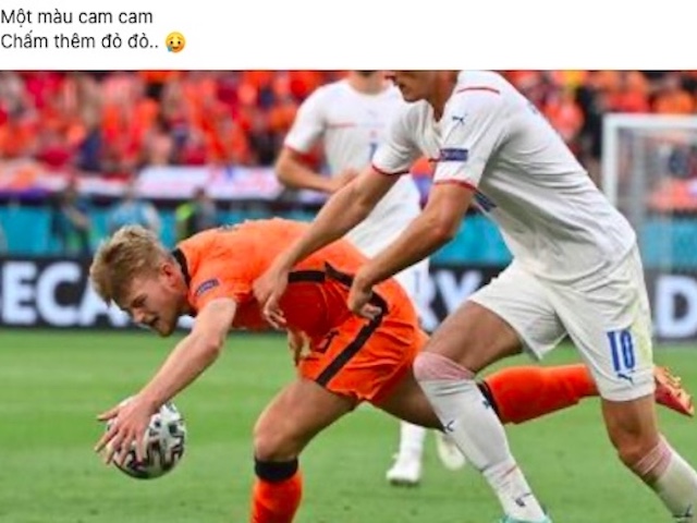 "Cơn lốc màu da cam" Hà Lan bị CH Séc "đá bay" khỏi EURO 2020 gây xôn xao MXH