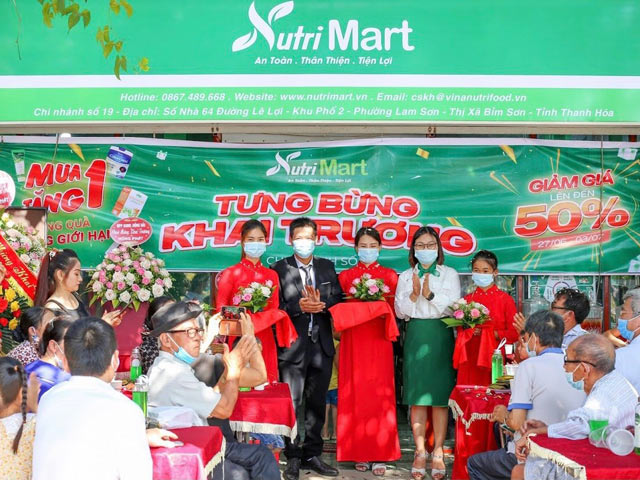 Vinanutrifood mở bán thành công 200 chi nhánh Nutri Mart, giá trị nông sản tăng vọt