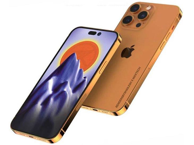 iPhone 14 Pro màu Vàng Cam: iPhone 14 Pro màu Vàng Cam sẽ là sự lựa chọn hoàn hảo cho những người yêu thích thiết bị điện tử mang phong cách độc đáo. Với viền và logo điện thoại được sơn tông màu Vàng chủ đạo, chiếc điện thoại này sẽ đem lại cho người dùng sự sang trọng và đẳng cấp.