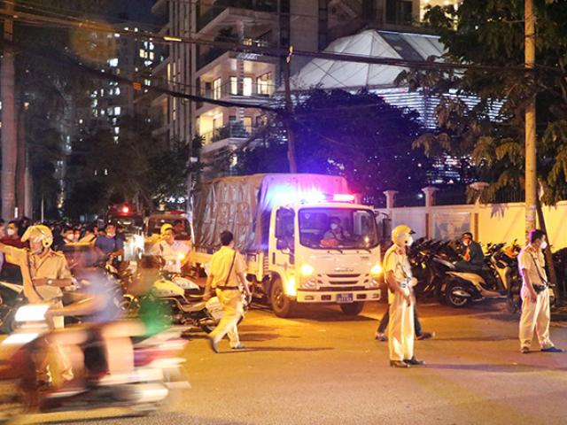 Cảnh sát “tóm” hàng trăm xe chuẩn bị đi “bão” sau trận U23 Việt Nam - U23 Indonesia