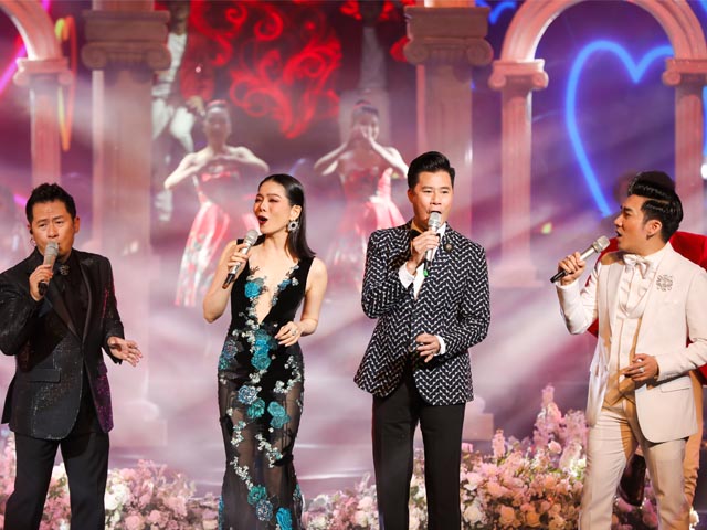 4 giọng ca vàng của showbiz hòa giọng, “bùng nổ” Nhà hát Lớn Hà Nội