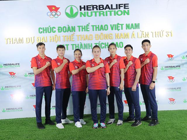 Herbalife vinh dự đồng hành cùng Lễ xuất quân của Thể thao Việt Nam tại SEA Games 31