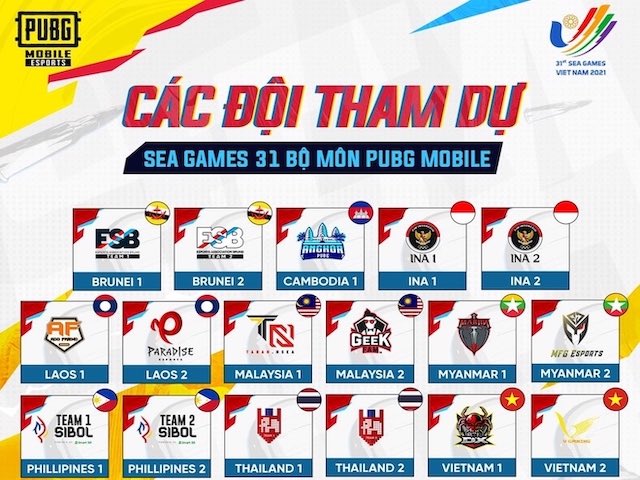 SEA Games 31: Chiều nay (16/5), các &quot;tay súng&quot; PUBG Mobile Việt Nam xuất chiến