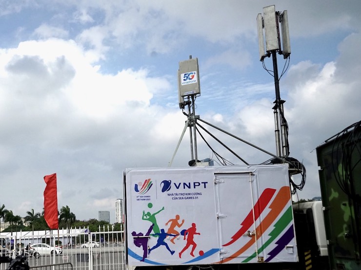 Sóng 5G tốc độ "khủng" tại SVĐ Mỹ Đình đón trận U23 Việt Nam - U23 Thái Lanl