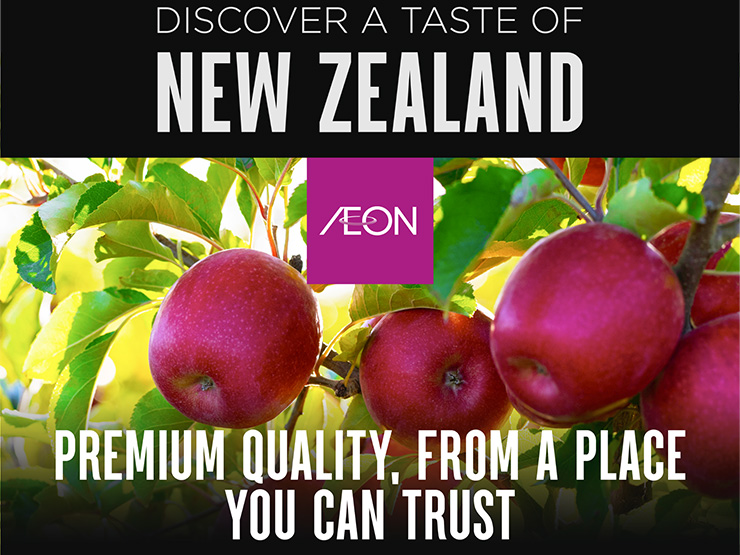 Nhiều ưu đãi trong “Lễ hội trái cây New Zealand 2022” diễn ra tại AEON