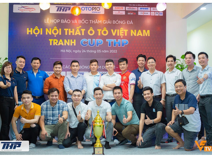 Ra mắt Giải bóng đá Hội Nội thất ôtô Việt Nam Tranh cúp THP 2022