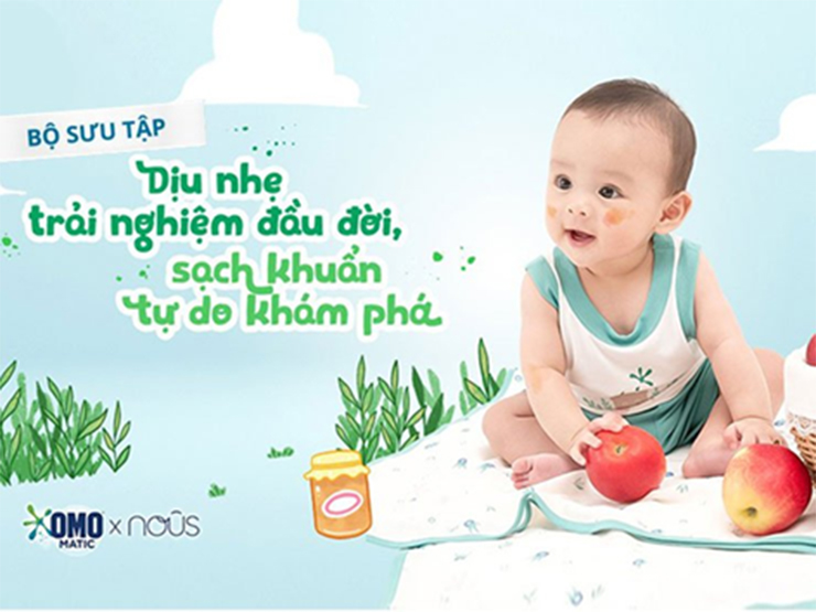 Nous hợp tác cùng OMO Matic ra mắt bộ sưu tập thời trang cho bé