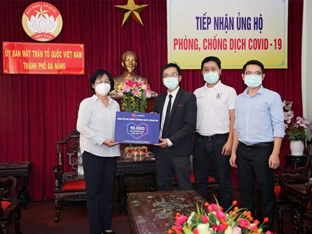 Lazada trao tặng 10.000 bộ trang phục bảo hộ y tế cho Đà Nẵng, chung tay cùng bộ y tế đẩy lùi dịch covid-19 ở Việt Nam