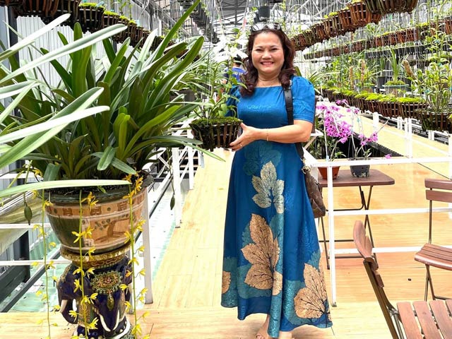 Dương Thị Kim Liên - từ cô giáo yêu trẻ đến niềm đam mê hoa phong lan