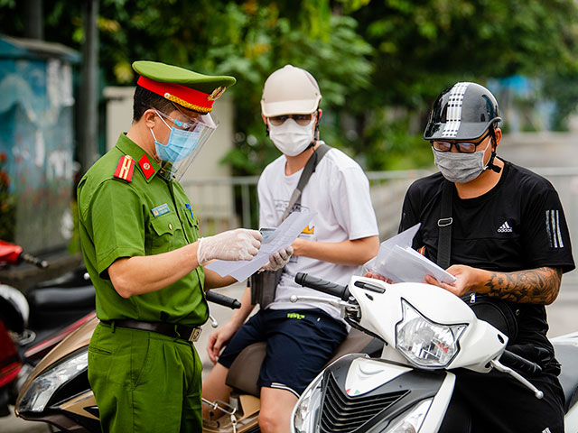 Hà Nội: Xử phạt hơn 48 tỷ đồng trong 1 tháng thực hiện giãn cách xã hội