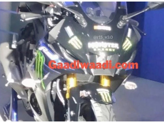 R15 V4 phiên bản Monster Energy lộ ảnh 'chất như nước cất' trước khi trình làng
