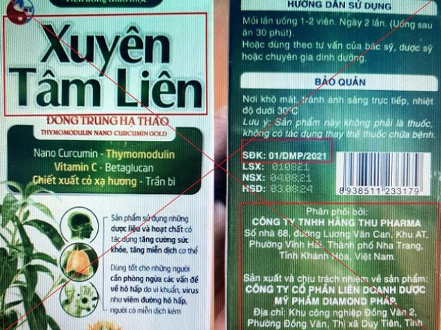 Bộ Y tế cảnh báo về “thần dược” hỗ trợ điều trị COVID-19 Xuyên Tâm Liên giả mạo