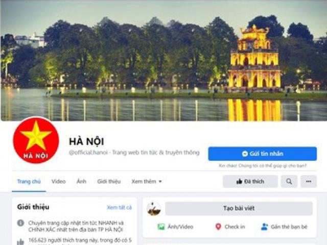 Phát hiện nhiều trang mạng xã hội giả mạo thông tin của chính quyền TP Hà Nội