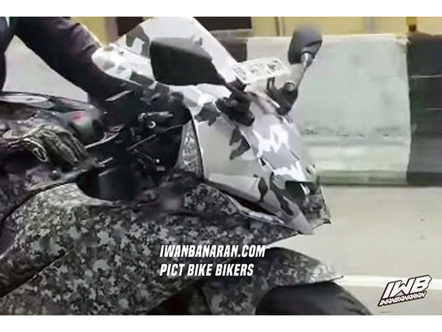 Yamaha R15 V4 lại tiếp tục 'lộ hàng' tại Indonesia