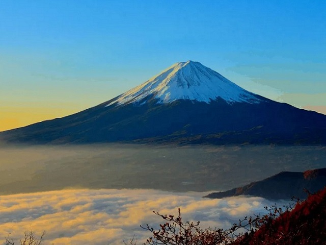BRO6393 Tranh Phong Cảnh Núi Phú Sĩ Nhật Bản Giá Tốt Tháng 9, 2023 |  BroCanvas
