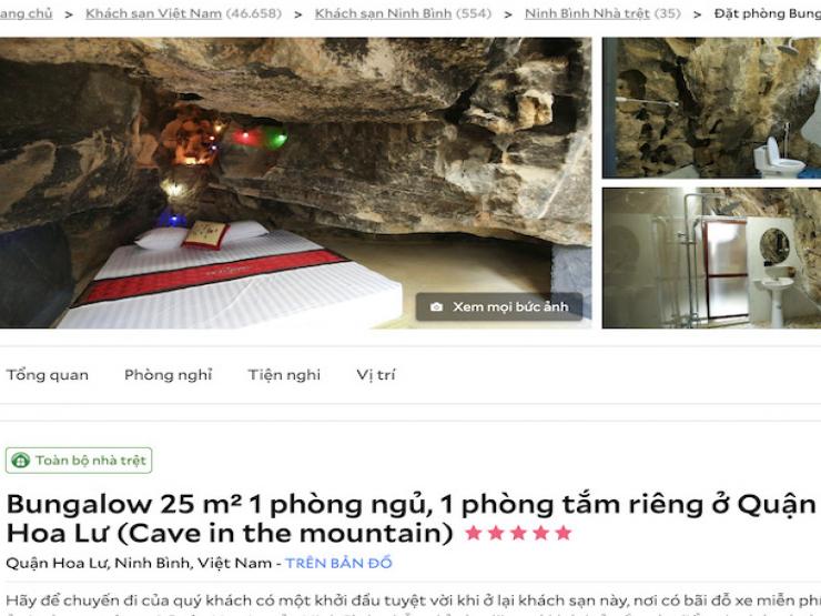 “Vén màn” sự thật về căn phòng trong hang giá 97 triệu đồng/đêm ở Ninh Bình